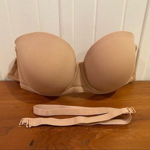 Wacoal 34G tan strapless bra